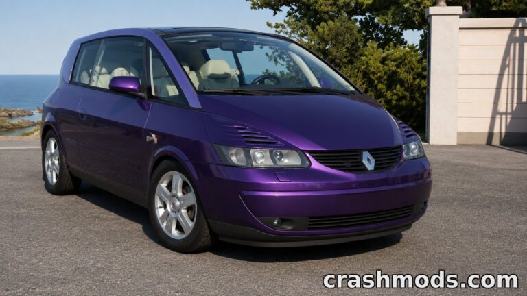 Renault Avantime – 21 Configurations with LHD and RHD BeamNG.drive mod screenshot