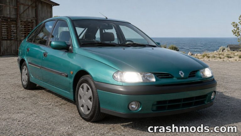 Renault Laguna – Detailed Model with 43 Configurations BeamNG.drive mod screenshot