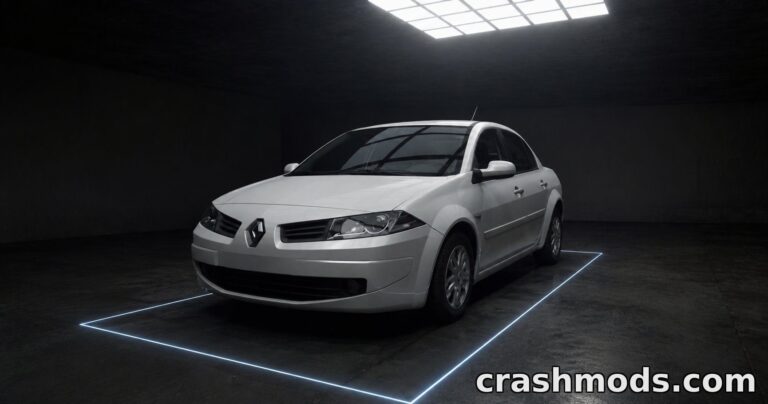 Renault Megane II – Detailed Car with 25 Configurations BeamNG.drive mod screenshot