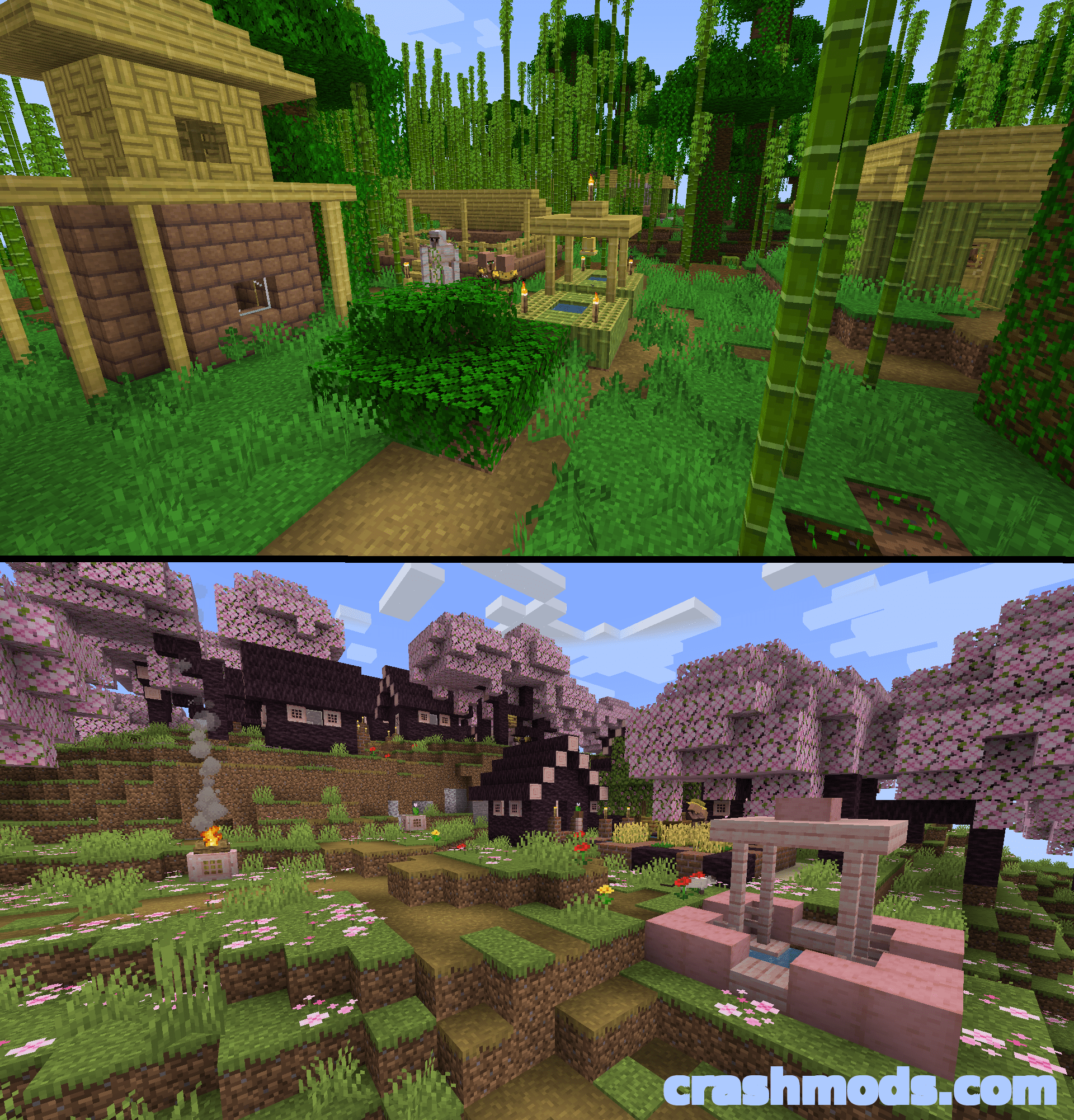 Repurposed Structures for Fabric – Biome Variants of Vanilla Structures – screenshot 5