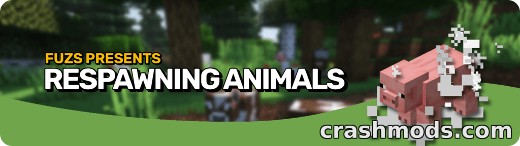 Respawning Animals – Bedrock-Style Animal Spawning and Despawning Minecraft mod screenshot