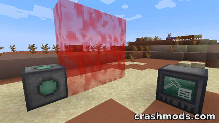 RFTools Builder – Builder and Shield System Addon with Shape Cards Minecraft mod screenshot