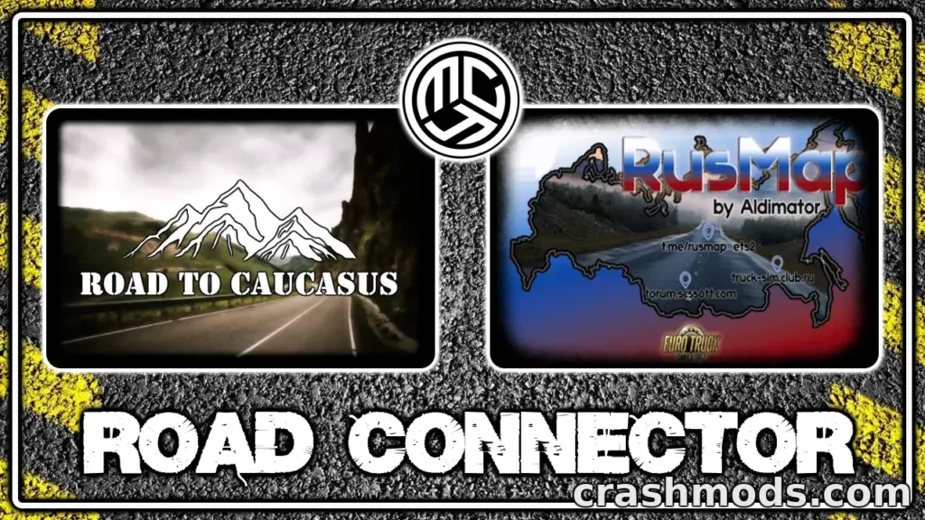 Road to Caucasus + RusMap Road Connector – Linking Roads Around Volgograd Euro Truck Simulator 2 mod screenshot