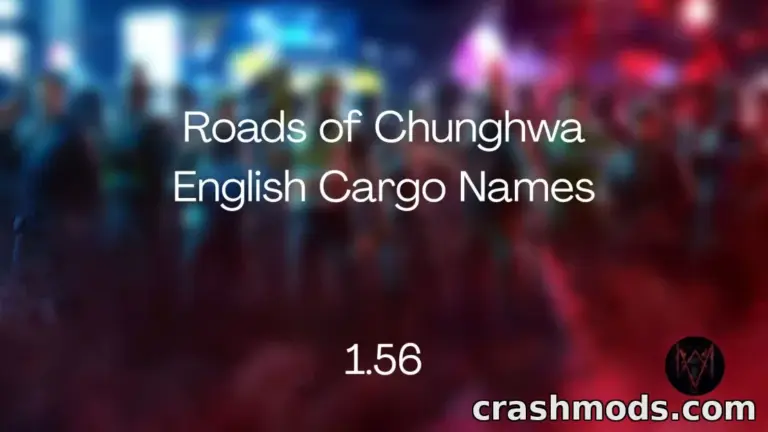 ROC English Cargo Names – English Translation for Roads of Chunghwa Cargo Euro Truck Simulator 2 mod screenshot
