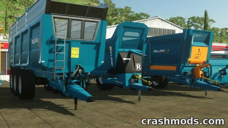 Rolland Pack – 10 French Trailers and 3 Containers Farming Simulator 22 mod screenshot