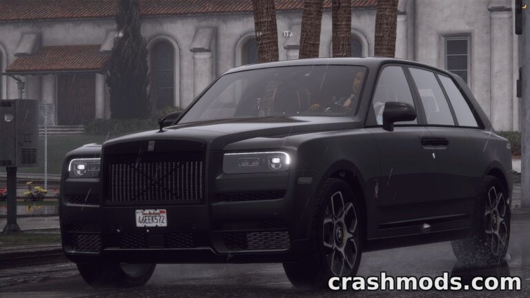 Rolls-Royce Cullinan Black Badge – Add-On Luxury SUV Grand Theft Auto 5 mod screenshot