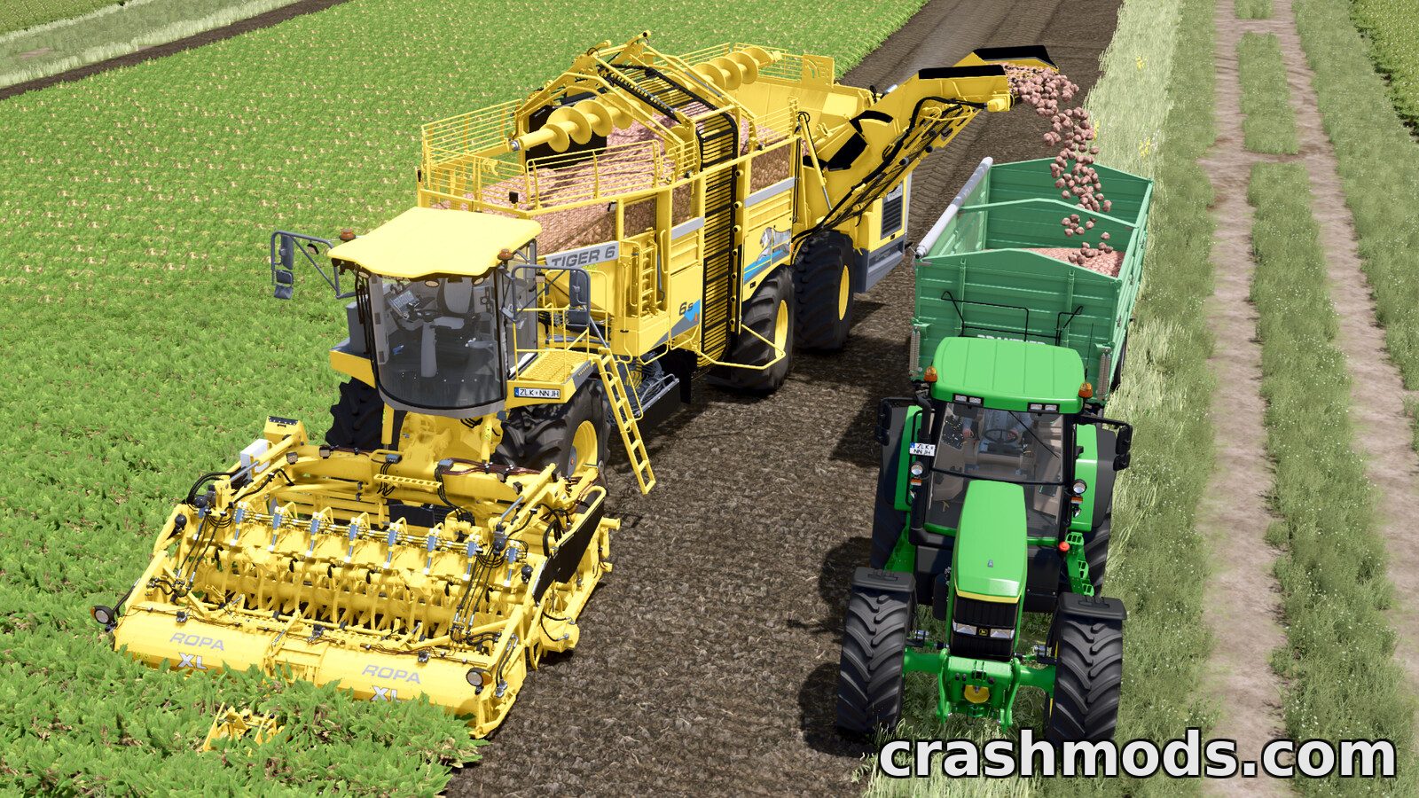 ROPA Tiger6S Premium – Beet & Vegetable Harvester Set – screenshot 4