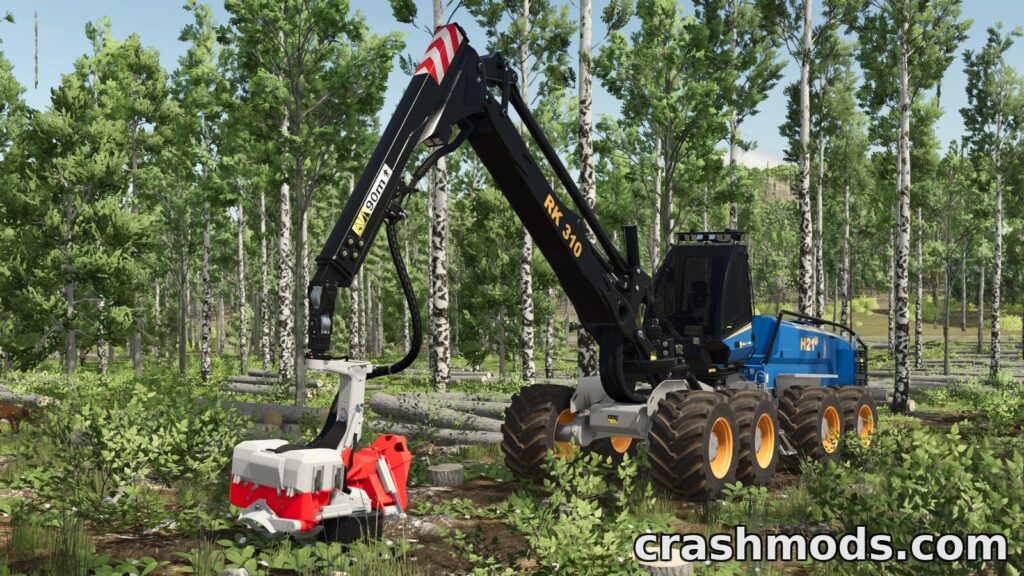 Rottne H21D Steep Slope Pack – Forestry Harvesters and Winch Farming Simulator 25 mod screenshot