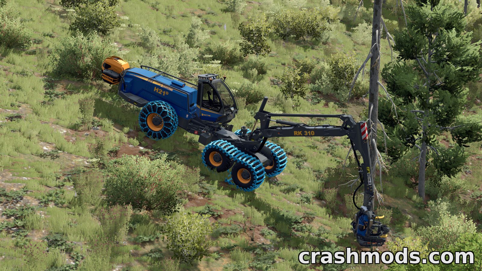 Rottne H21D Steep Slope Pack – Forestry Harvesters and Winch – screenshot 6