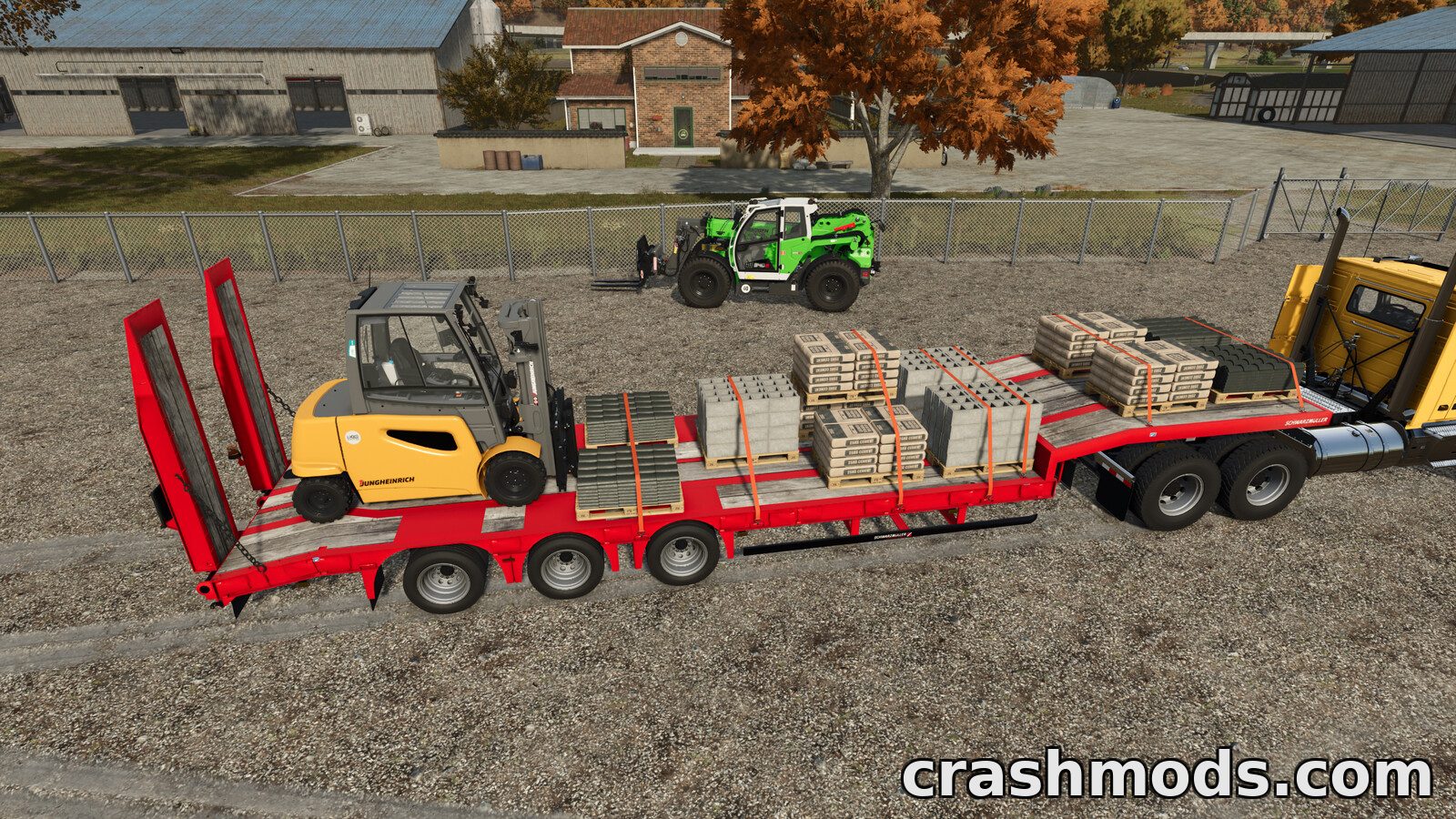 Schwarzmueller 3 Axle Low Loader – Machinery Trailer – screenshot 3