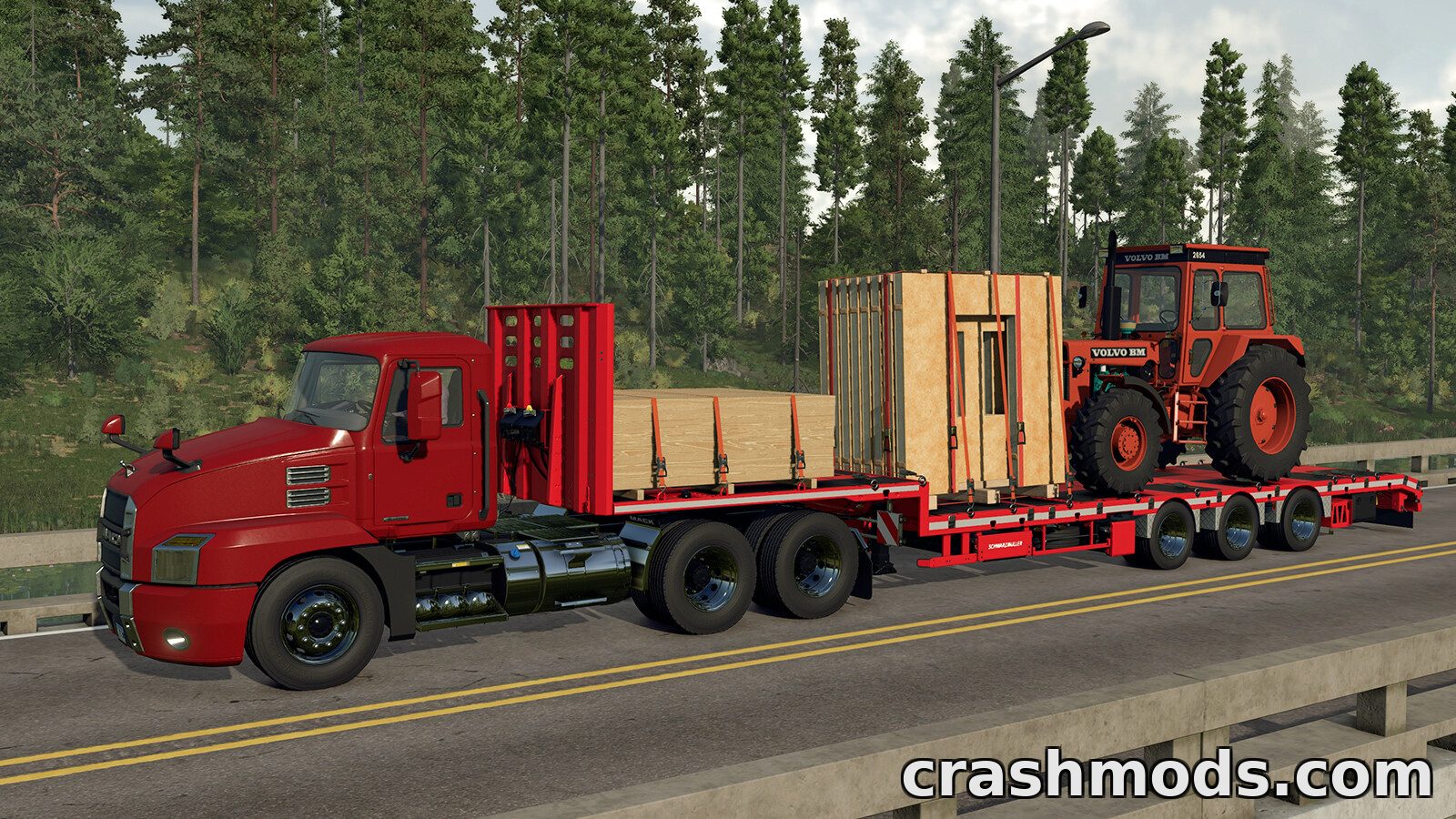 Schwarzmüller Semi Lowloader 3A – Low Loader Semi-Trailer – screenshot 2