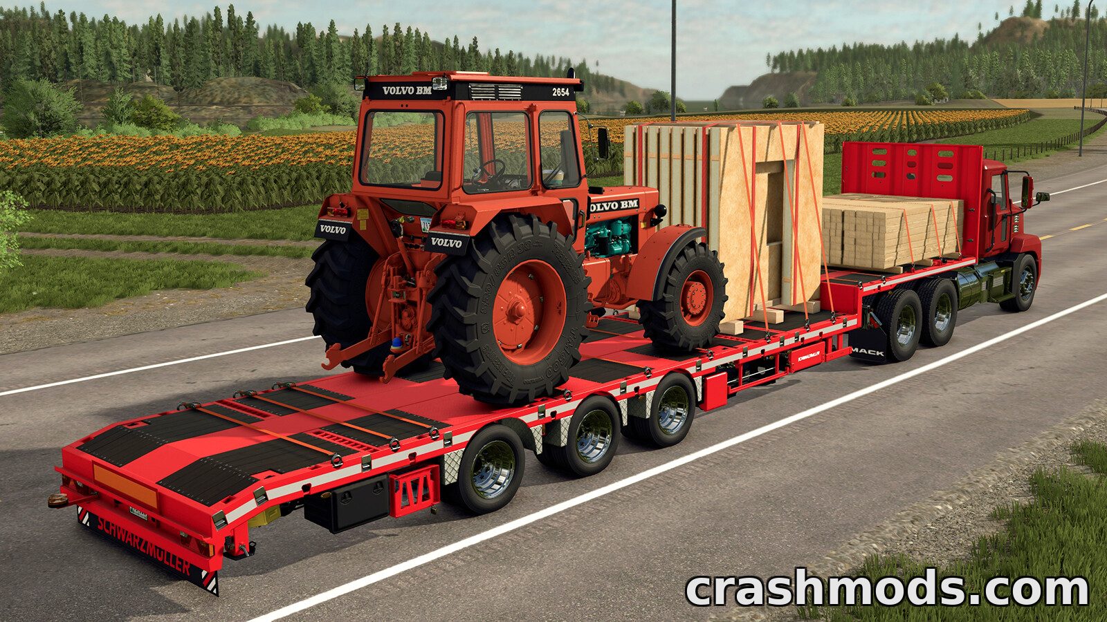Schwarzmüller Semi Lowloader 3A – Low Loader Semi-Trailer – screenshot 3
