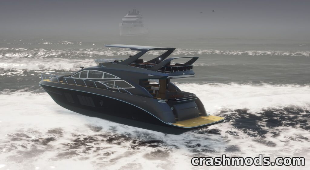 Sea Ray 650 Fly – Add-On Motor Yacht with Extras Grand Theft Auto 5 mod screenshot