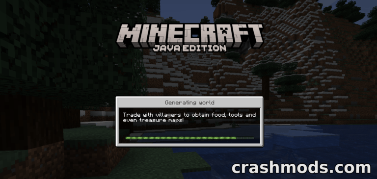 Seamless Loading Screen – Screenshot Transitions When You Rejoin a World Minecraft mod screenshot