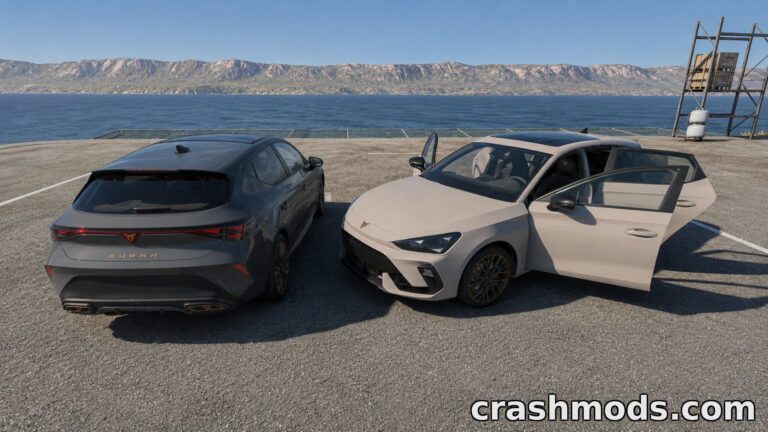 Seat Leon Cupra 2025 BeamNG.drive mod screenshot