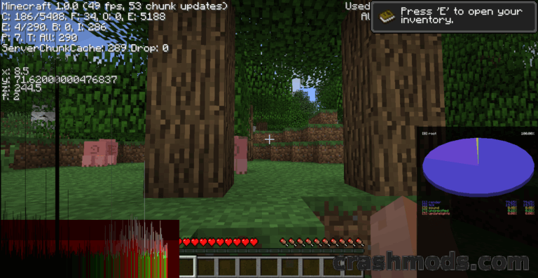 Seedless – Hide the World Seed in the Debug Screen Minecraft mod screenshot