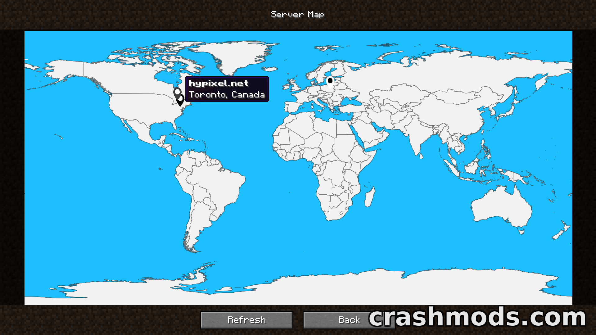 Server Country Flags – Country Flags and Distances in the Server List – screenshot 3
