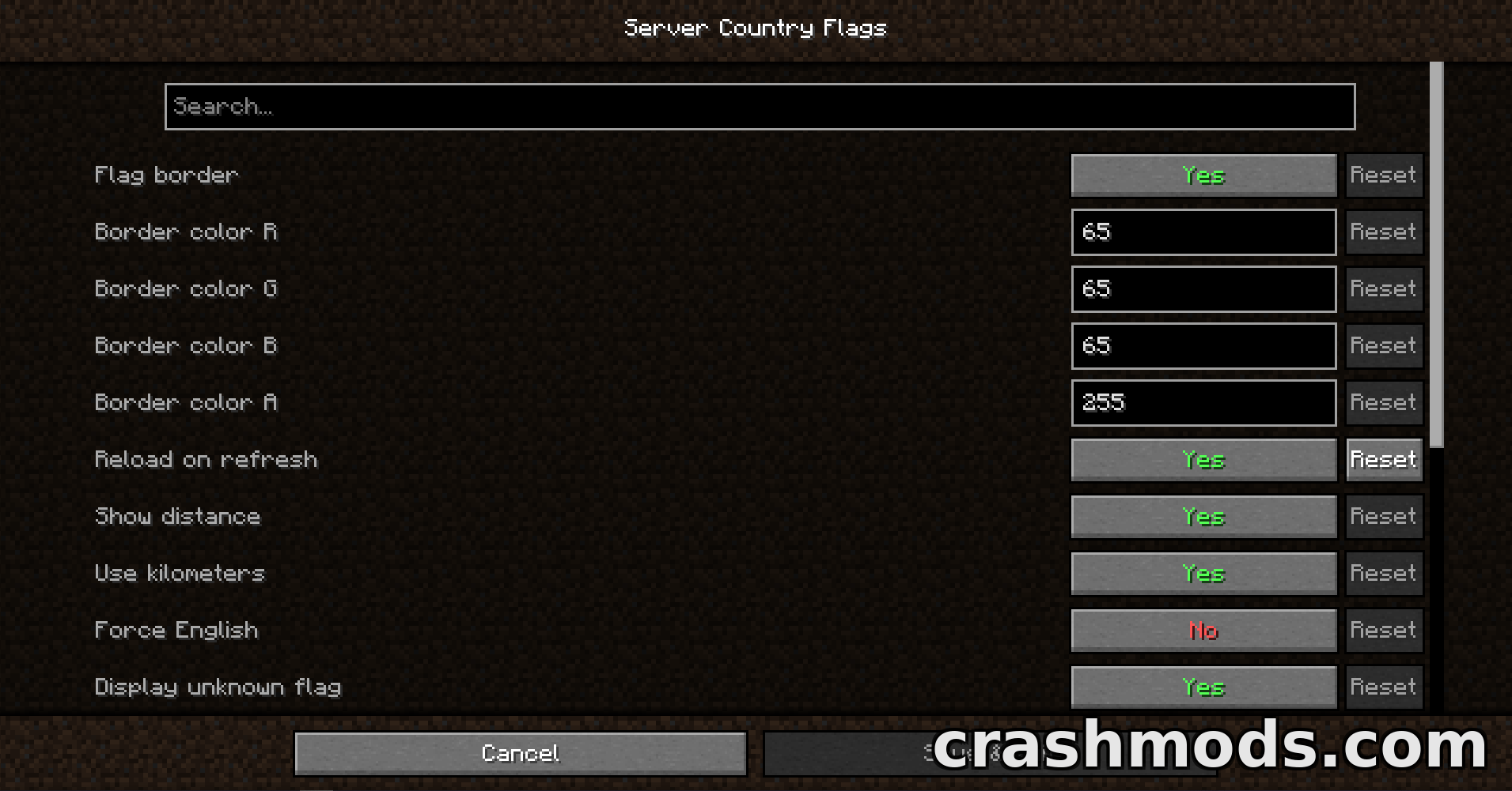 Server Country Flags – Country Flags and Distances in the Server List – screenshot 6