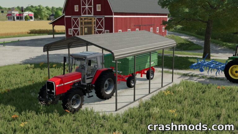 Sheds – Large Placeable Farm Shed Farming Simulator 22 mod screenshot