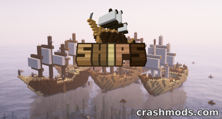 Ships – Illager Ship Dungeons with Sailing Raiders Minecraft mod screenshot