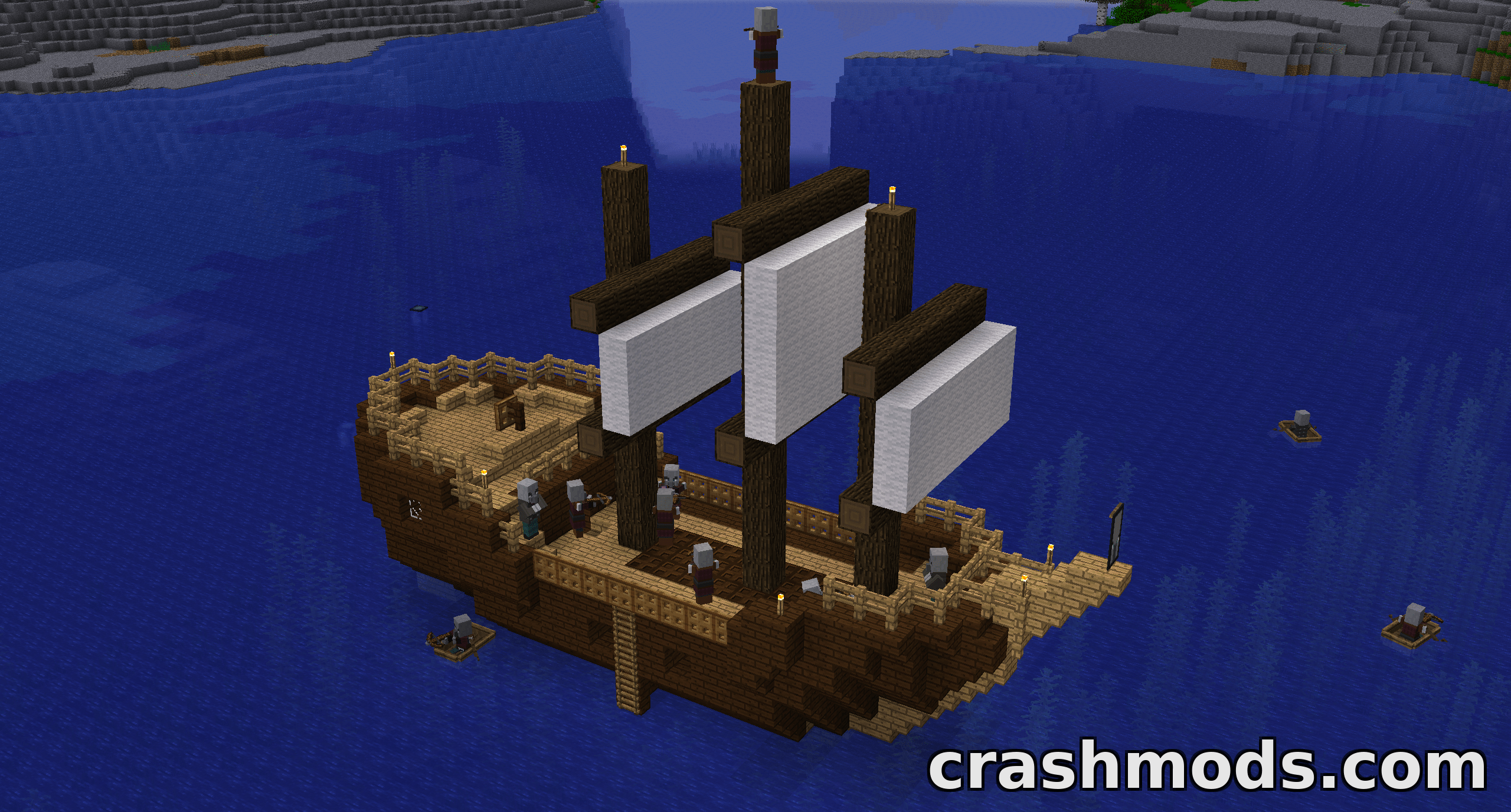 Ships – Illager Ship Dungeons with Sailing Raiders – screenshot 2