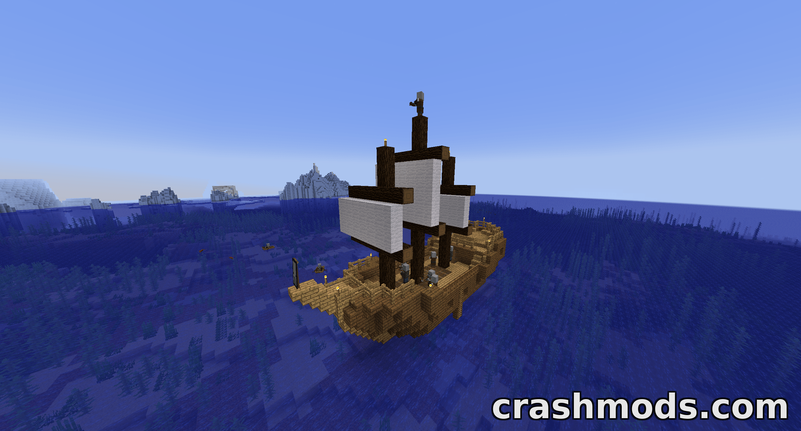Ships – Illager Ship Dungeons with Sailing Raiders – screenshot 4