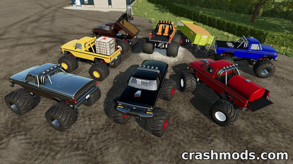 SIMULATOR 22 Monster Truck – 1,100 HP Crab Steering Truck – screenshot 2