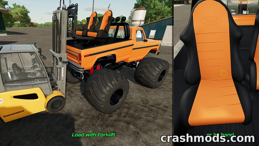 SIMULATOR 22 Monster Truck – 1,100 HP Crab Steering Truck – screenshot 3