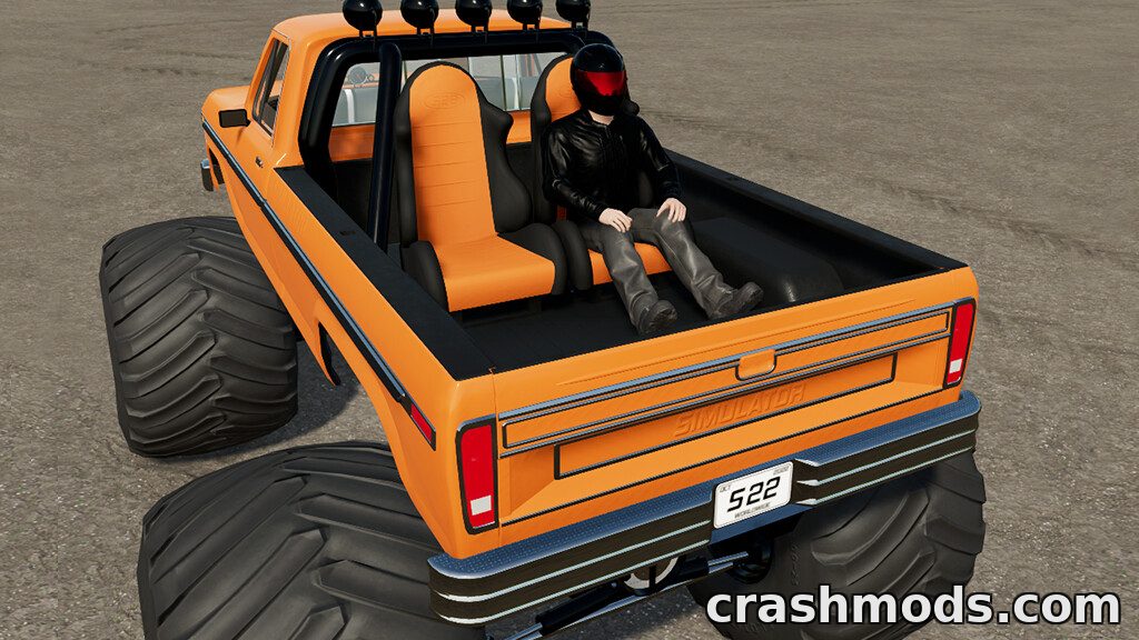 SIMULATOR 22 Monster Truck – 1,100 HP Crab Steering Truck – screenshot 5