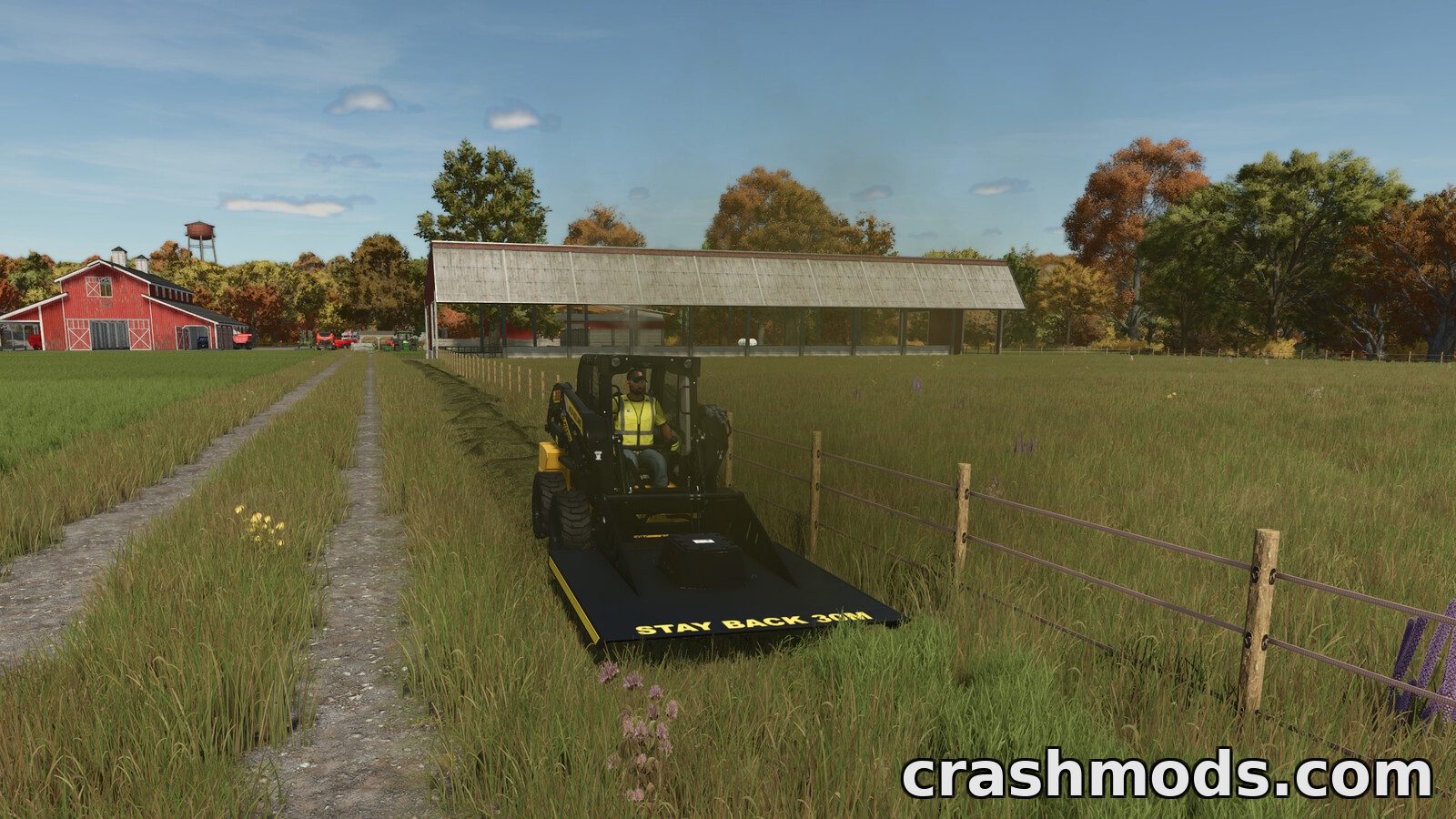 Skid Steer Tool Pack – Mower and Shovel Attachments – screenshot 2