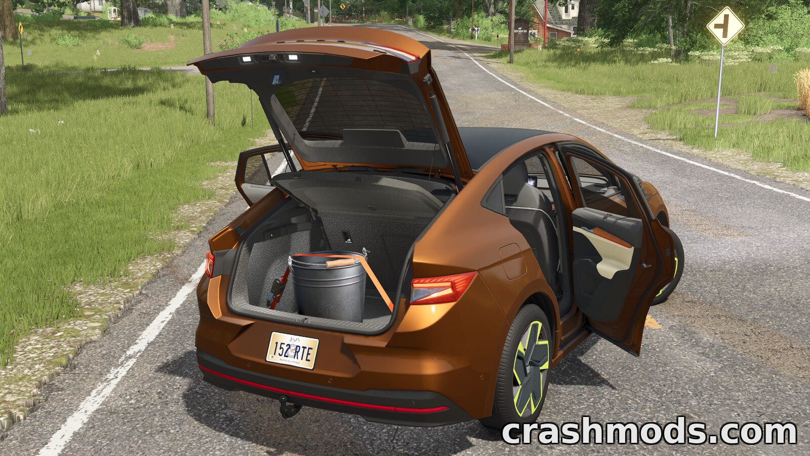 Skoda Enyaq Coupe Plus – 299 hp Car with Police Skins – screenshot 2