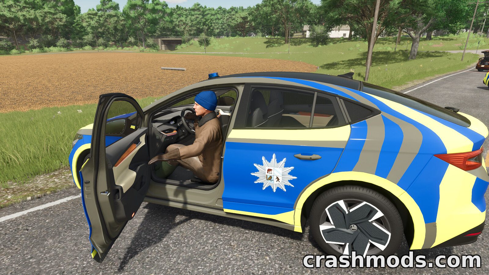 Skoda Enyaq Coupe Plus – 299 hp Car with Police Skins – screenshot 3