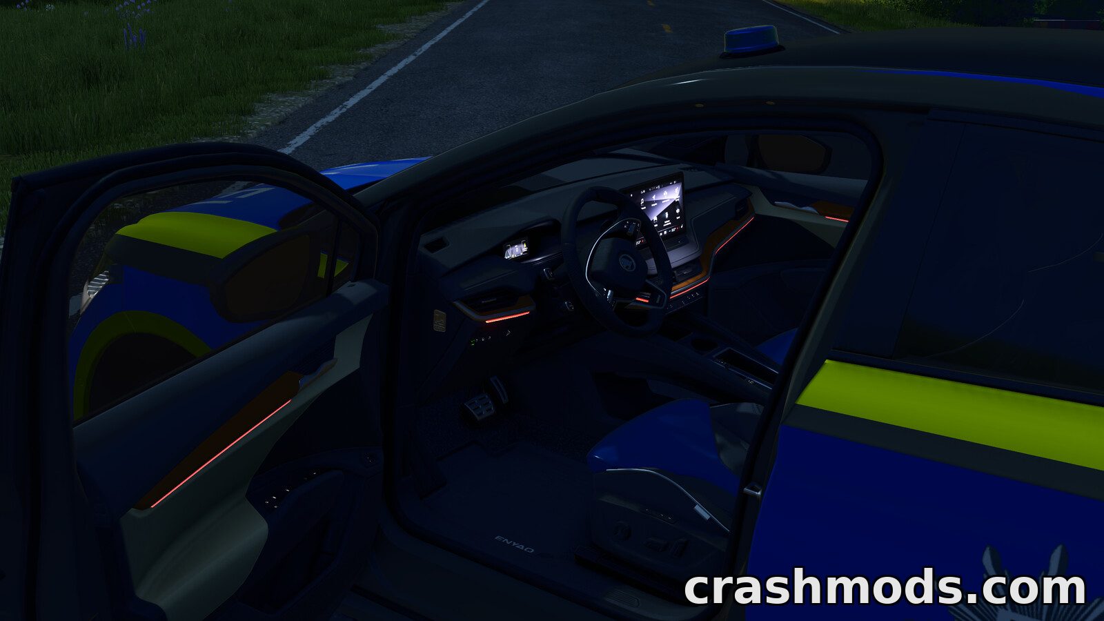 Skoda Enyaq Coupe Plus – 299 hp Car with Police Skins – screenshot 4