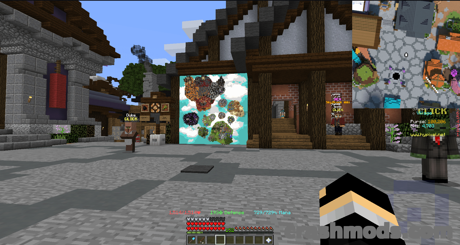 SkyGuide – SkyBlock Map Mini-Map and Waypoint Navigation – screenshot 2