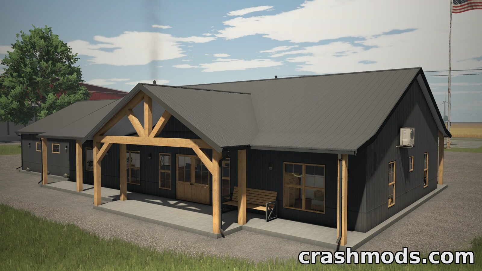 Small Barndominium – Farmhouse with Double Garage – screenshot 3