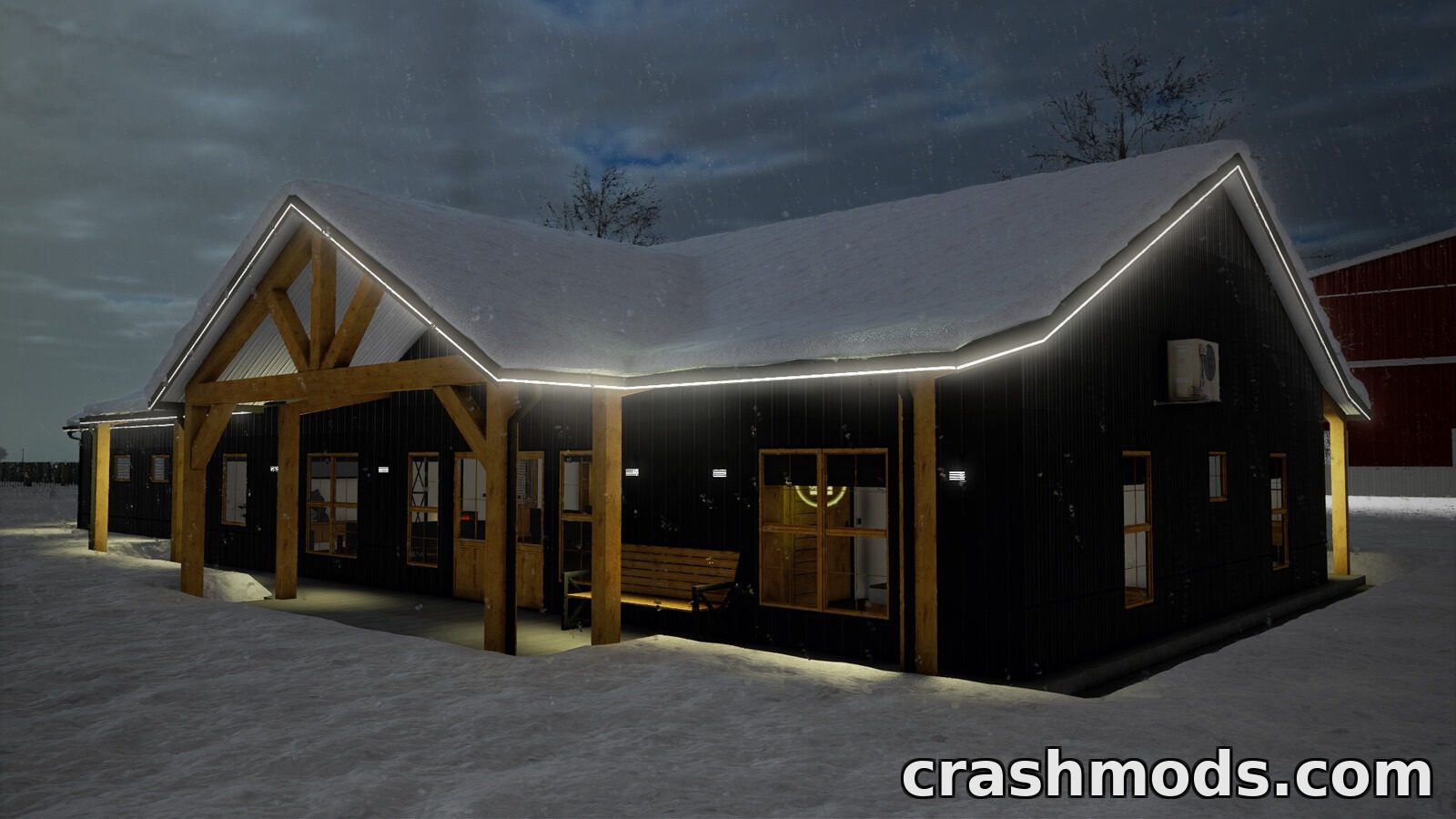 Small Barndominium – Farmhouse with Double Garage – screenshot 5