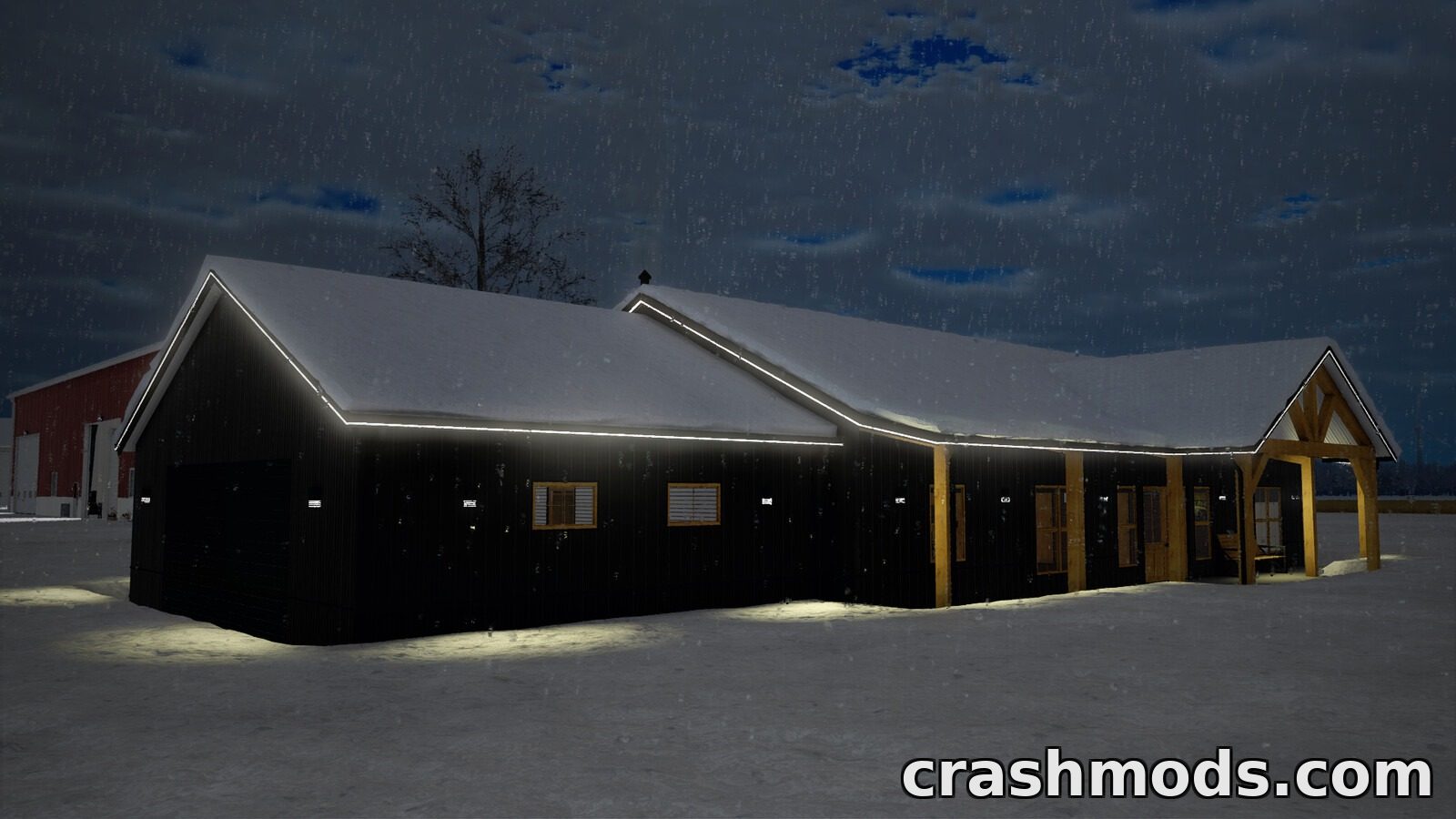 Small Barndominium – Farmhouse with Double Garage – screenshot 6