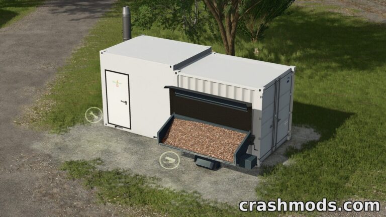 Small Heating Plant – Heizomat 5000 l Production Site Farming Simulator 25 mod screenshot
