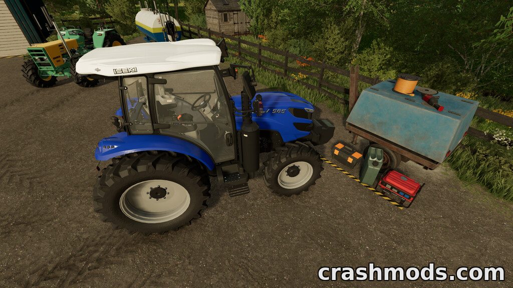 Small Stational Workshop Trailer – Outdoor Repair Point – screenshot 2