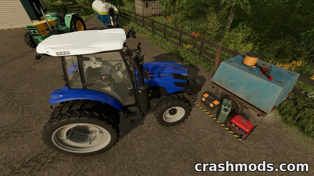 Small Stational Workshop Trailer – Outdoor Repair Point – screenshot 3