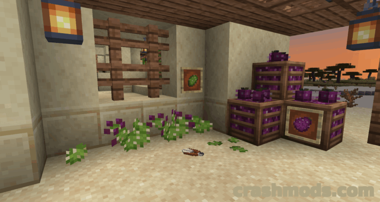 Smidgeon o’ Bliss REMASTERED – Cross-Mod Foods with New Crops and Countertops Minecraft mod screenshot