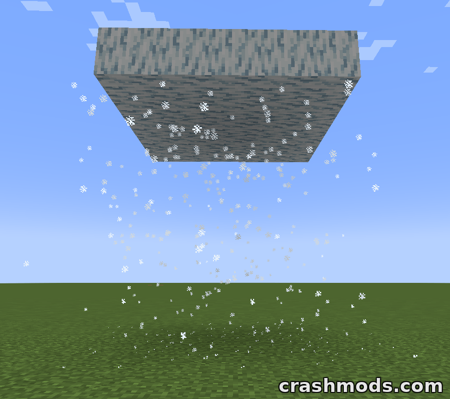 Snuffles (Fabric) – Fluffy Snow Biome Mob with Shearable Frosty Fur – screenshot 3