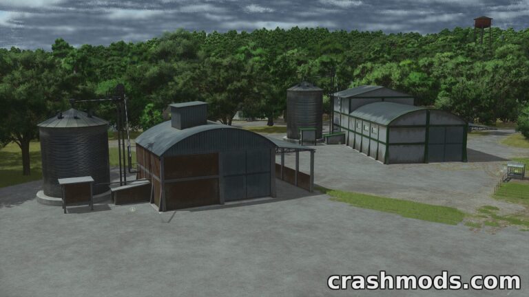 South Brazil Silos Package – Grain Storage and Drying Silos Farming Simulator 25 mod screenshot