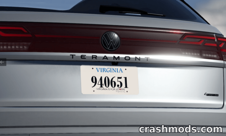 State Plate Pack 49+ Variants Free BeamNG.drive mod screenshot