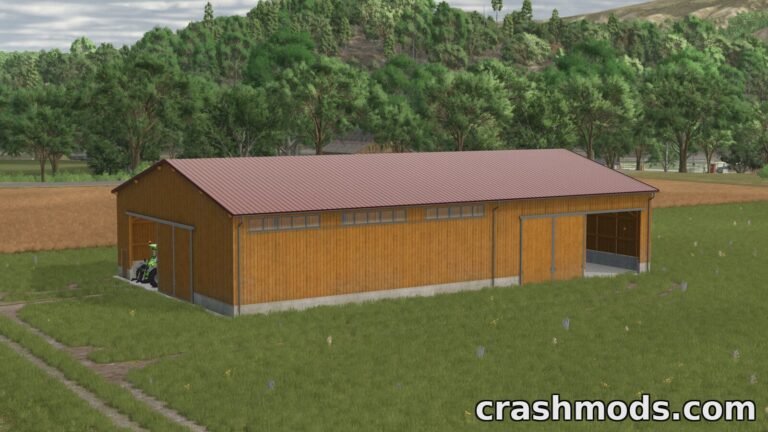 Storage Building Package – Five Placeable Halls Farming Simulator 25 mod screenshot