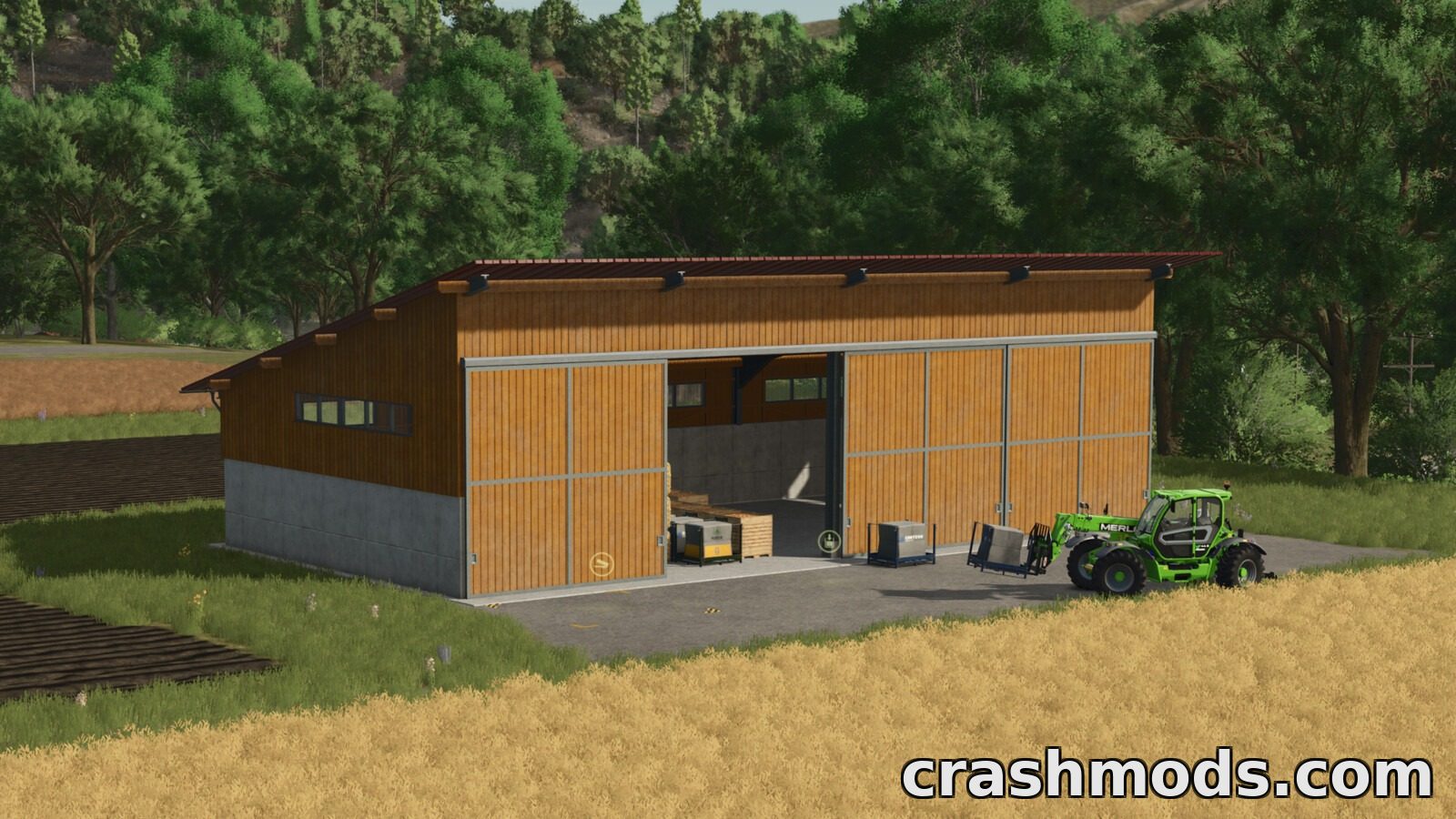 Storage Building Package – Five Placeable Halls – screenshot 2