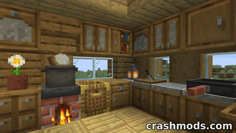 Storage Delight – Drawers, Cabinets and Bookshelves for Farmer’s Delight Minecraft mod screenshot