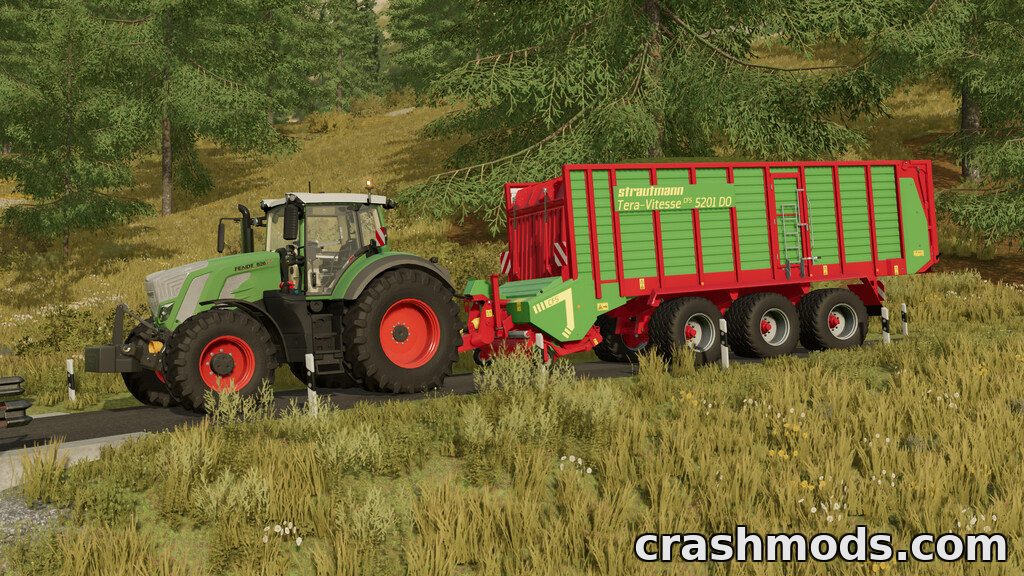 Strautmann Tera-Vitesse CFS 5201 DO – 50,000 l Forage Wagon – screenshot 5