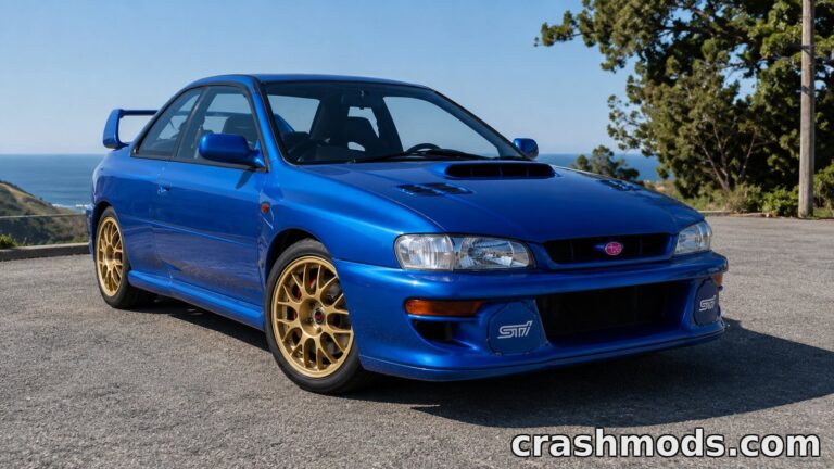 Subaru Impreza 1992-2001 – Revamp with Police Configurations BeamNG.drive mod screenshot