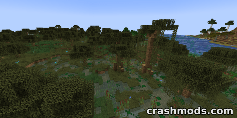 Swampier Swamps – Swamp Overhaul with Frog Variants and Dragonflies Minecraft mod screenshot